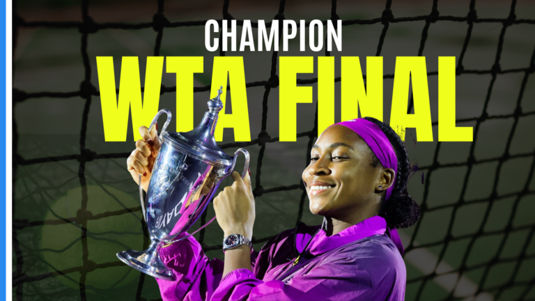 Coco Gauff wins the WTA Finals in Riyadh